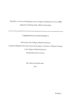 The effects of a power-periodization versus a progressive resistance exercise (PRE) approach to training