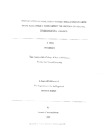 Preservational analysis of oyster shells on estuarine reefs:  a technique to interpret the history of coastal environment change