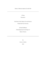 Kinetics of Mercury Uptake by Juvenile Fish