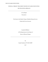 Physical Therapy Treatment for Pelvic Floor Dysfunction:  A Multifaceted Approach