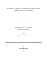 Spatial Analysis of Historic Coastal Squeeze on Mangroves and Other Wetlands in Southwest Florida