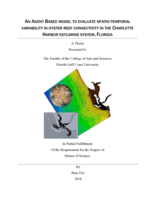 An Agent Based Model to Evaluate Spatio-Temporal Variability in Oyster Reef Connectivity in the Charlotte Harbor Estuarine System, Florida