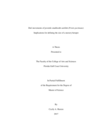 Diel movements of juvenile smalltooth sawfish (Pristis pectinata):  Implications for defining the size of a nursery hotspot