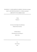 Rethinking U.S Police Assistance:  Kennedy, the Office of Public Safety, and the foundations of U.S Internal Security Assistance to the Carribean Basin