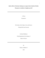 Indirect effects of freshwater discharges on seagrass beds in Southwest Florida:  Mesograzers as mediators of epiphyte growth?