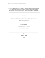 BLOOD FLOW RESTRICTION TRAINING IN THE POST-OPERATIVE MANAGEMENT OF A FEMALE SOCCER PLAYER WITH AN ANTERIOR CRUCIATE LIGAMENT RECONSTRUCTION AND LEFT LATERAL MENISCUS REPAIR:  A CASE REPORT