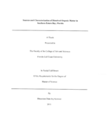 Sources and characterization of dissolved organic matter in Southern Estero Bay, Florida