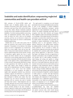 Snakebite and snake identification:  empowering neglected communities and health-care providers with AI
