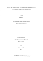 Diet of the introduced Black Spiny-Tailed Iguana (Ctenosaura similis) on Keewaydin Island, Florida
