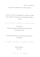 The effects of the "Thrower's Ten" training program vs. the "Ballistic Six" training program