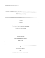 Feeding a feminist rebellion:  food refusal and consumption in the Victorian novel