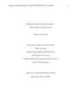 Reducing the Incidence of Facility-Acquired Pressure Injuries in Long-Term Care