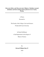 Mansonia titillans and Mansonia dyari (Diptera:  Culicidae) seasonal abundance and host-seeking activity patterns in Lee County, Florida