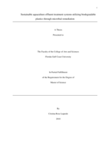 Sustainable aquaculture effluent treatment systems utilizing biodegradable plastics through microbial remediation