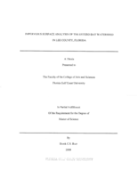 Impervious Surface Analysis of the Estero Bay Watershed in Lee County, Florida