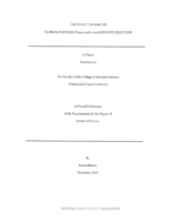 The effect of fire on Florida panther (Puma concolor coryi) den site selection