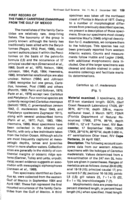 First Record of the Family Caristiidae (Osteichthyes) from the Gulf of Mexico