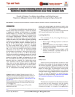 A Laboratory Exercise Simulating Antibody and Antigen Reactions of the Ouchterlony Double Immunodiffusion Assay Using Inorganic Salts
