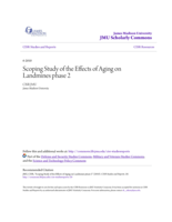 Scoping Study of the Effects of Aging on Landmines