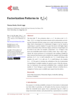 Factorization Patterns in F q [x]