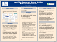 Identifying Appropriate Journal Articles: An Interactive Exercise