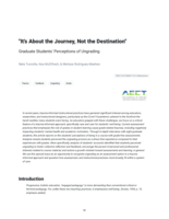 “It’s about the journey not the destination”: Students’ perceptions of ungrading