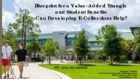 Blueprint for a Value-Added Triangle and Student Benefits Can Developing E-Collections Help?