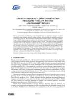 ENERGY EFFICIENCY AND CONSERVATION PROGRAMS FOR LOW-INCOME AND MINORITY HOMES