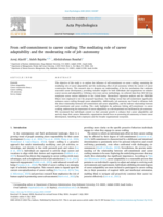 From self-commitment to career crafting: The mediating role of career adaptability and the moderating role of job autonomy