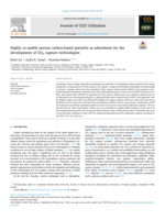 Highly re-usable porous carbon-based particles as adsorbents for the development of CO2 capture technologies