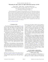 Sharpening the shape analysis for higher-dimensional operator searches