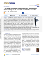 A 3D-Printed Smartphone-Based Fluorescence Spectrometer: A Universal Design for Do-It-Yourself Experiments in Education