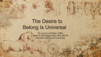 The Desire to Belong is Universal: The Creation and Implementation of a Comics-Based Humanities Assignment