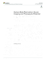 Carbon Dots Fabrication: Ocular Imaging and Therapeutic Potential