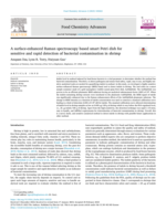A surface-enhanced Raman spectroscopy based smart Petri dish for sensitive and rapid detection of bacterial contamination in shrimp