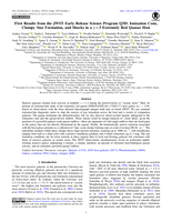 First Results from the JWST Early Release Science Program Q3D: Ionization Cone, Clumpy Star Formation, and Shocks in a z=3 Extremely Red Quasar Host