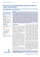 Prostate Cancer: Causes and Medicinal Plants Used in Africa for Twenty Years (2001-2021)