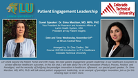 Colorado Technical University Patient Engagement Leadership Master Chat