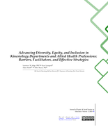 Advancing Diversity, Equity, and Inclusion in Kinesiology Departments and Allied Health Professions: Barriers, Facilitators, and Effective Strategies
