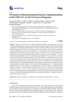 A Fraction of Recommended Practices: Implementation of the FIFA 11+in NCAA Soccer Programs