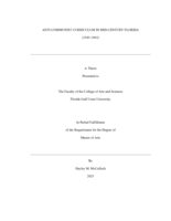 Anti-Communist Curriculum in Mid-Century Florida, 1945-1965