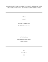 Assessing Risk Factors for Hurricane-Induced Tree Failure in the Naples Urban Forest Using Advanced GIS and Machine Learning