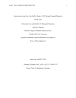 Empowering Long-Term Care Staff to Reduce UTIs Through Targeted Education