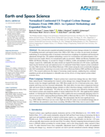 Normalized Continental US Tropical Cyclone Damage Estimates From 1900–2023: An Updated Methodology and Expanded Data Set