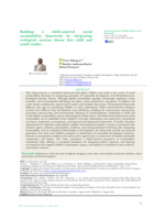 Building a child-centered social sustainability framework by integrating ecological systems theory into child and youth studies