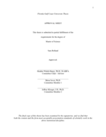 Life Below the Gulf Coast: A Biological Estimation of Florida's Early Ancestors at the Manasota Key Offshore Site (8SO7030)