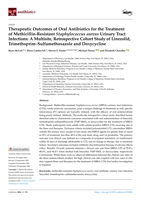 Therapeutic Outcomes of Oral Antibiotics for the Treatment of Methicillin-Resistant Staphylococcus aureus Urinary Tract Infections: A Multisite, Retrospective Cohort Study of Linezolid, Trimethoprim–Sulfamethoxazole and Doxycycline